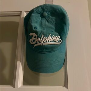 Teal Dolphins Baseball Cap
